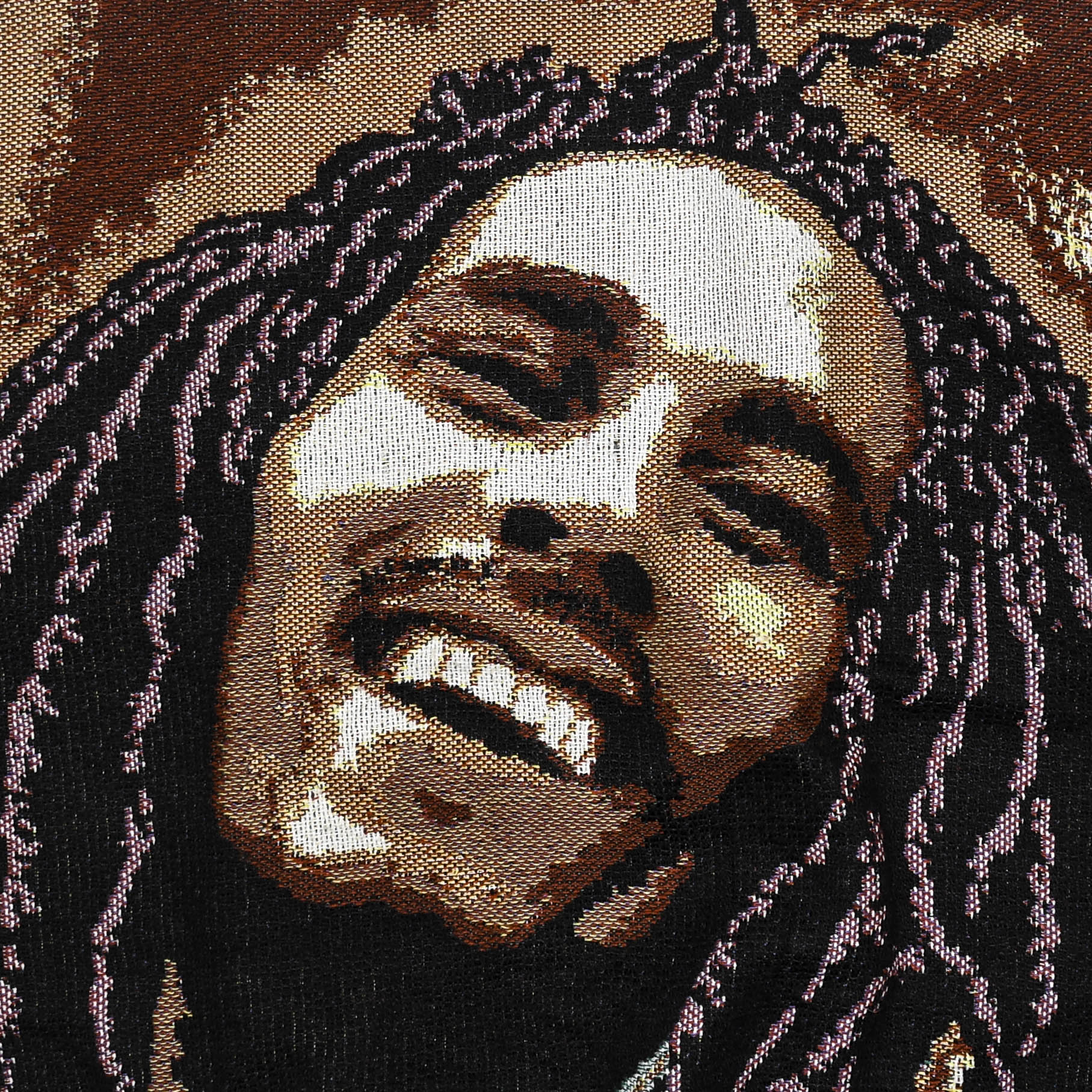 Bob Marley 96 Tapestry Panel Pullover