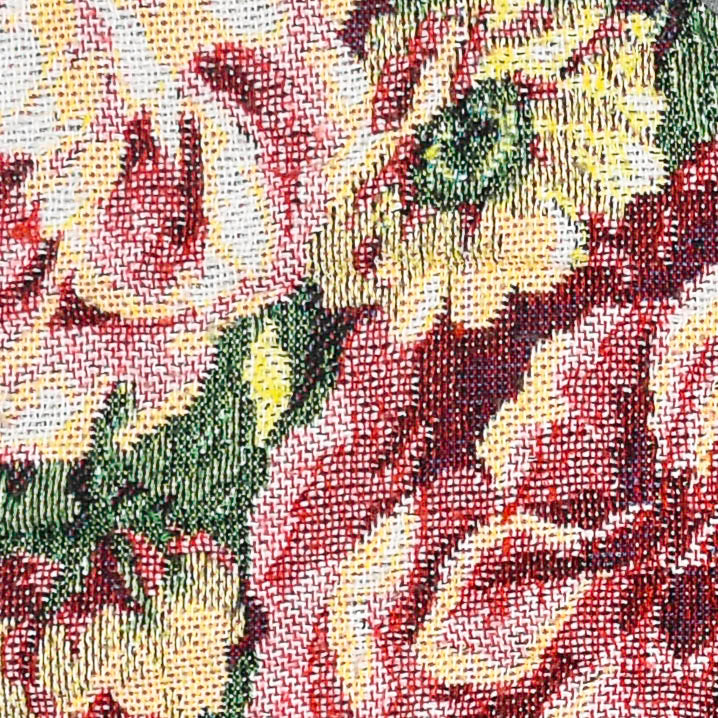 Floral Patchwork Tapestry Zip Up Hoodie