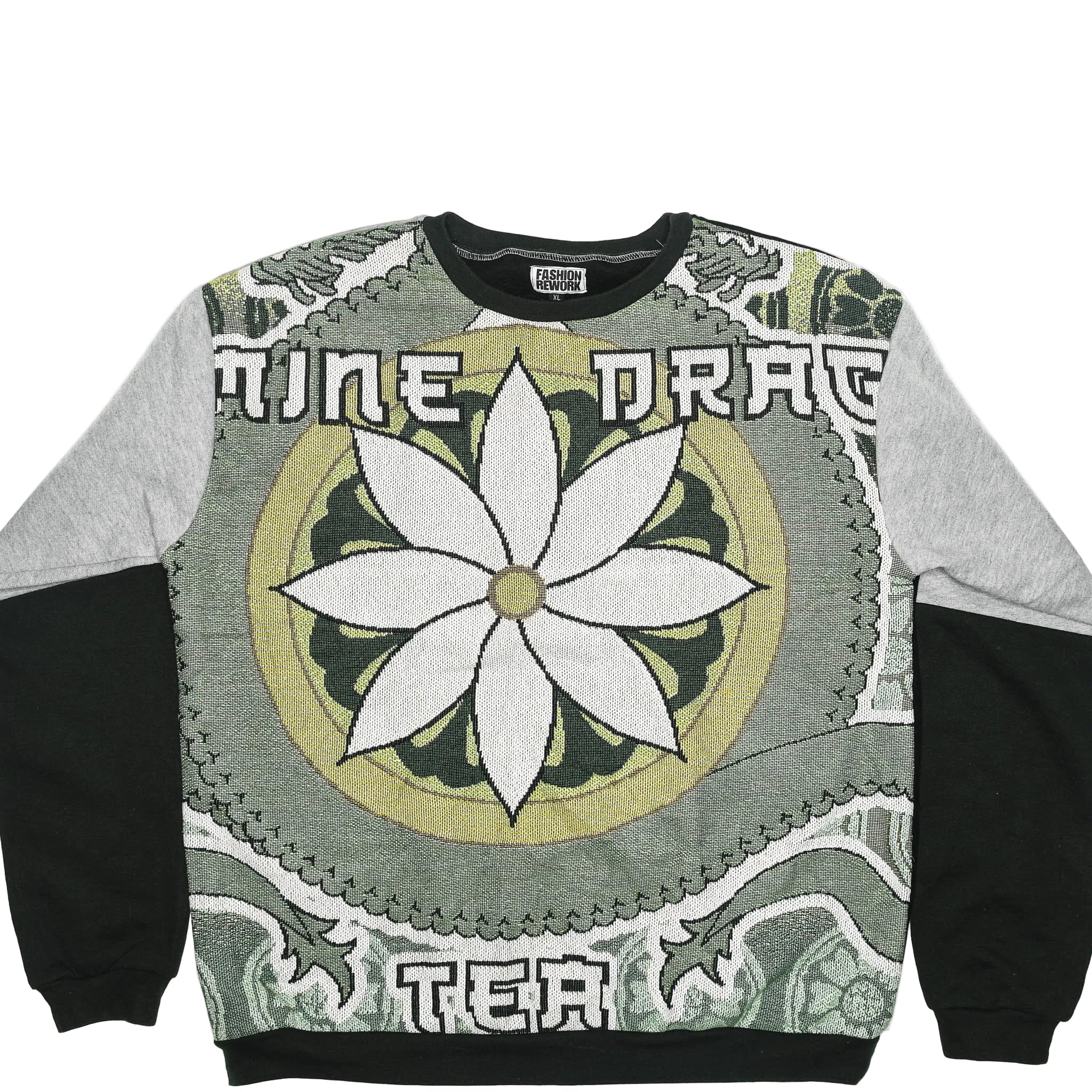 Tea Tapestry Panel Pullover