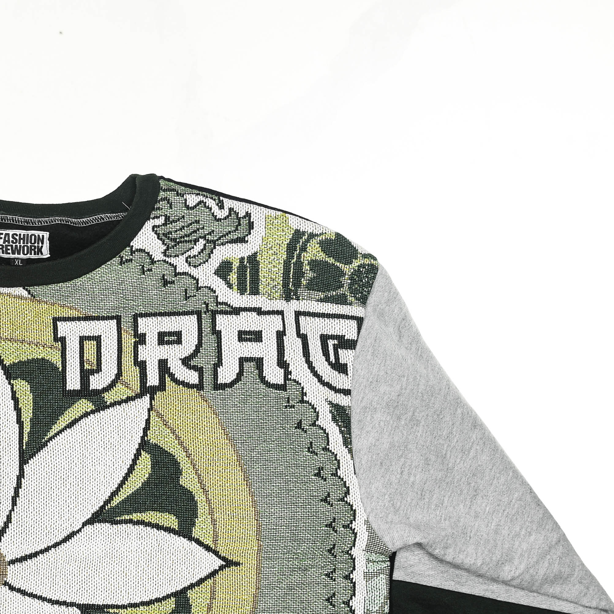 Anime Tea Tapestry Panel Pullover