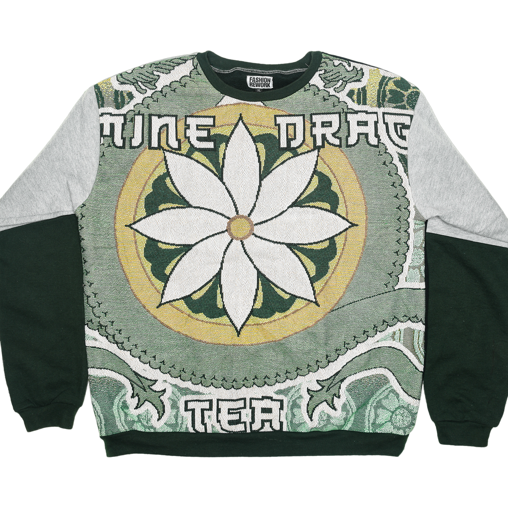 Anime Tea Tapestry Panel Pullover