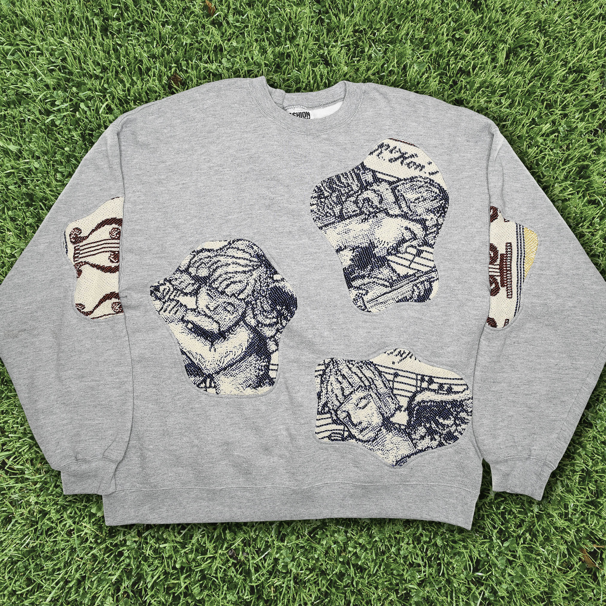 Angelic Amoeba Tapestry Pullover