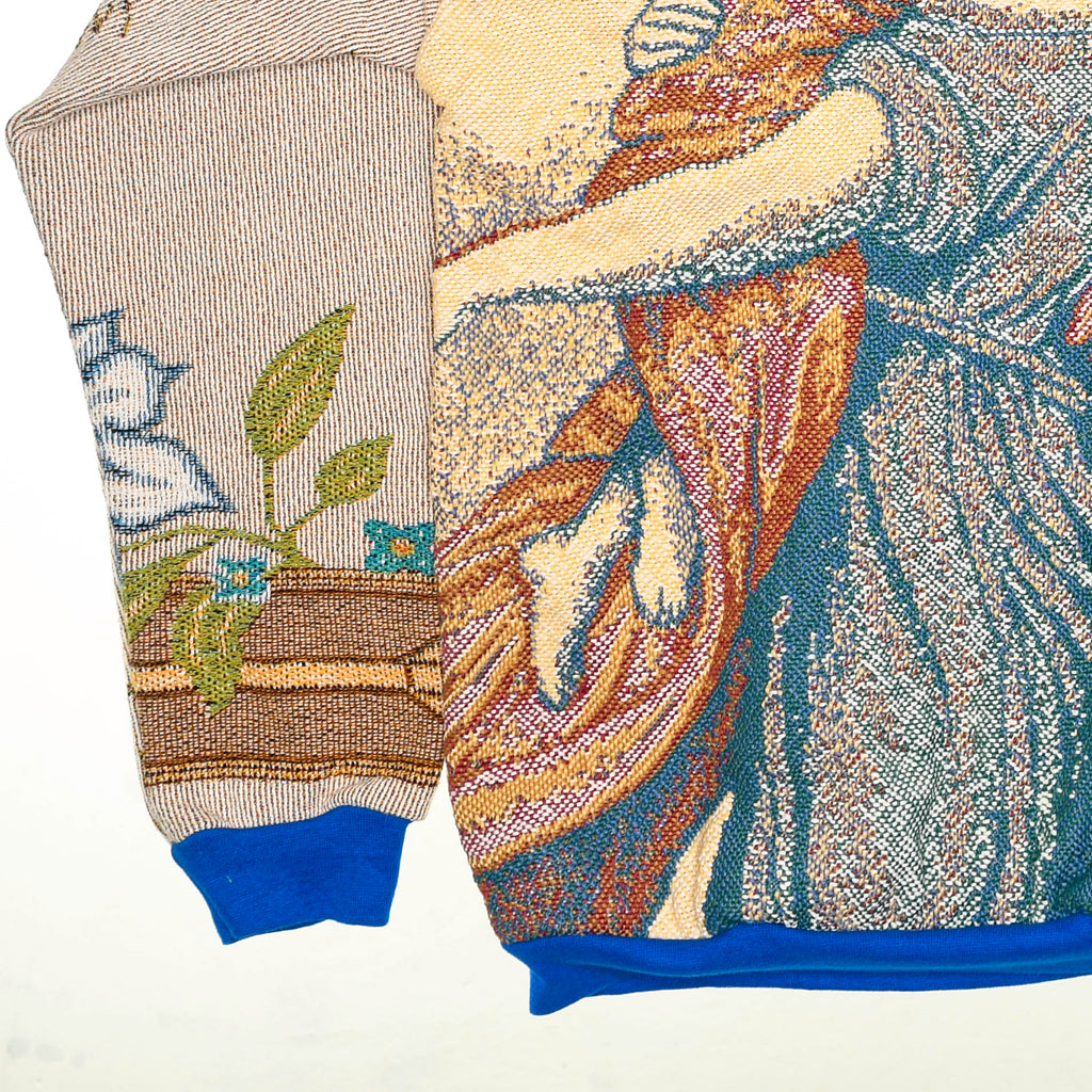 Angel Tapestry Panel Pullover
