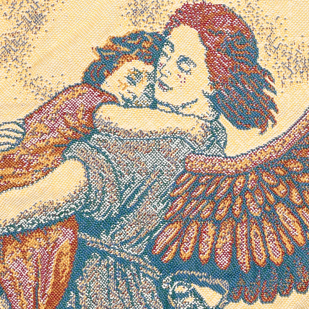 Angel Tapestry Panel Pullover