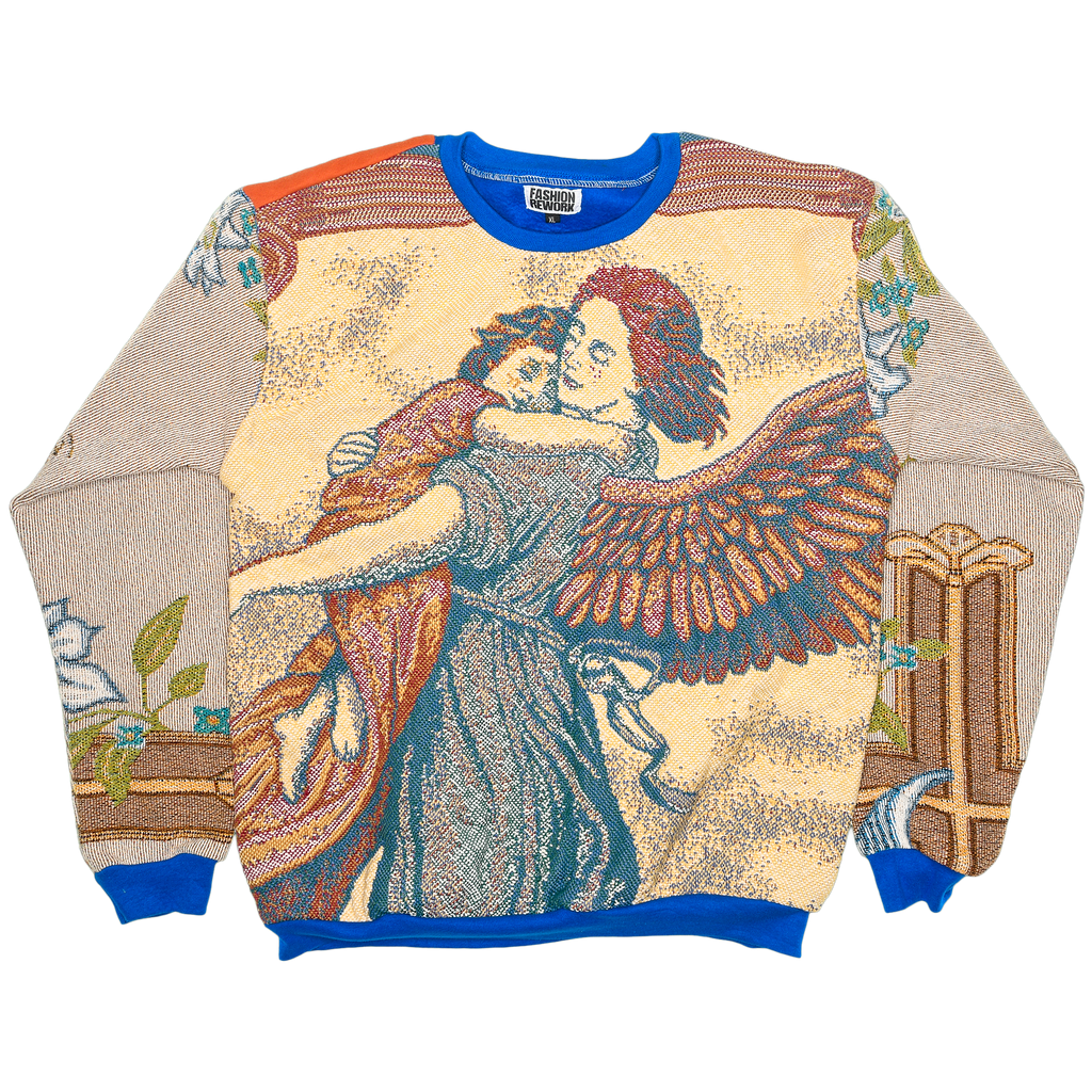 Guardian Angel Full Tapestry Panel Pullover