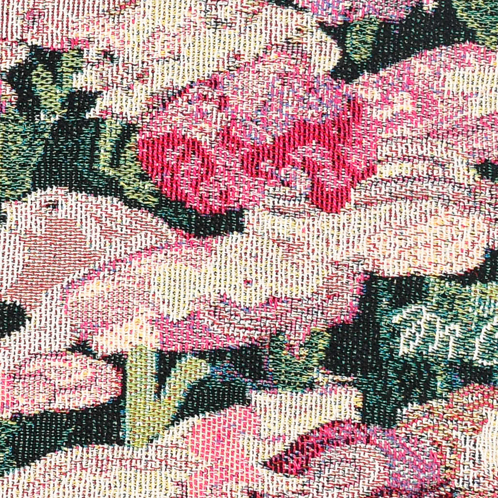 Hummingbird Patchwork Tapestry Zip Up Hoodie