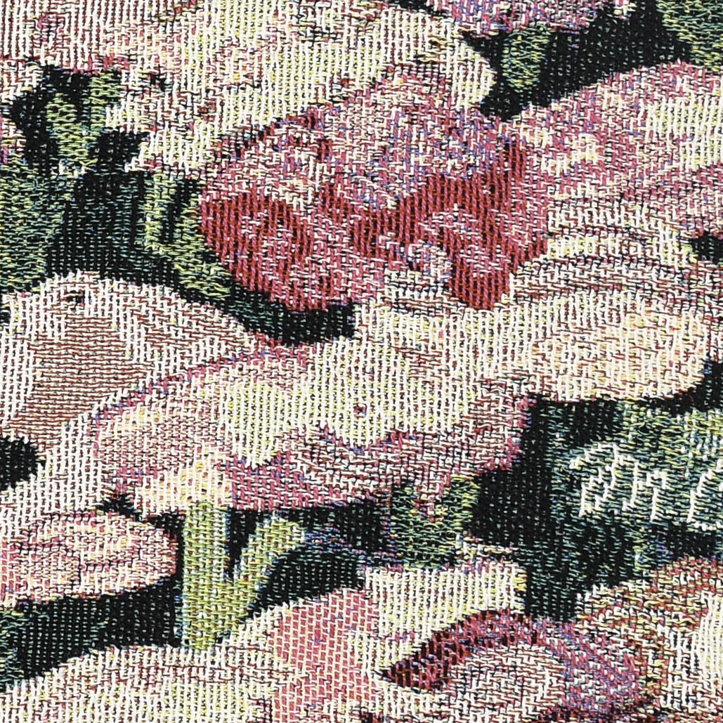 Hummingbird Patchwork Tapestry Zip Up Hoodie