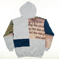 Irish Blessings Patchwork Tapestry Zip Up Hoodie
