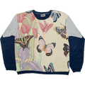 Butterfly Tapestry Panel Pullover