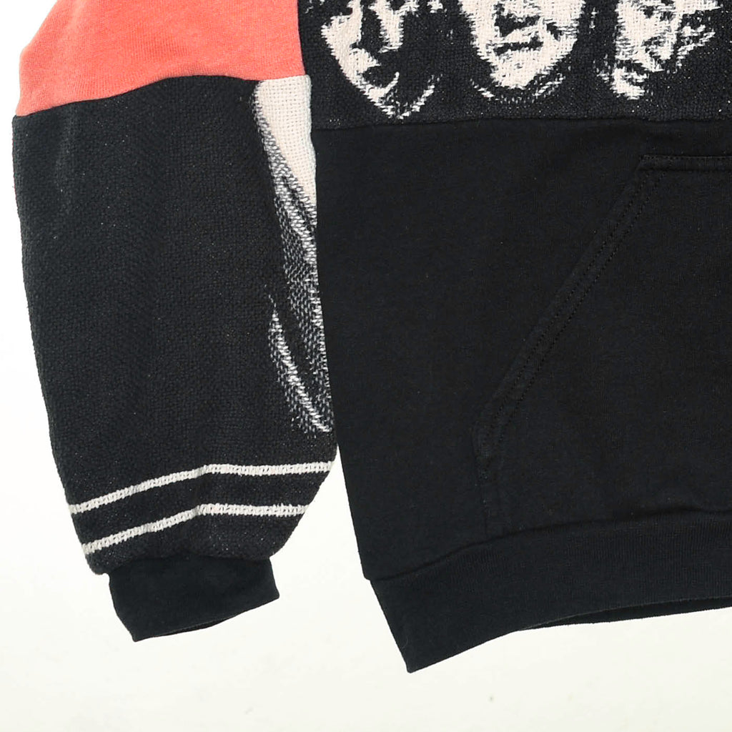 Three Stooges Patchwork Tapestry Hoodie