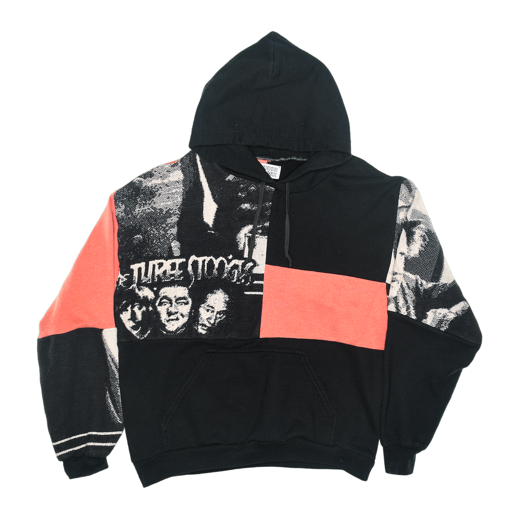 Three Stooges Patchwork Tapestry Hoodie