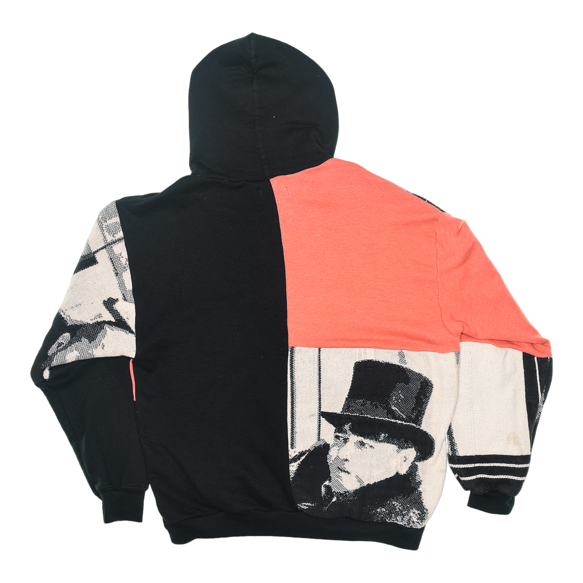 Three Stooges Patchwork Tapestry Hoodie