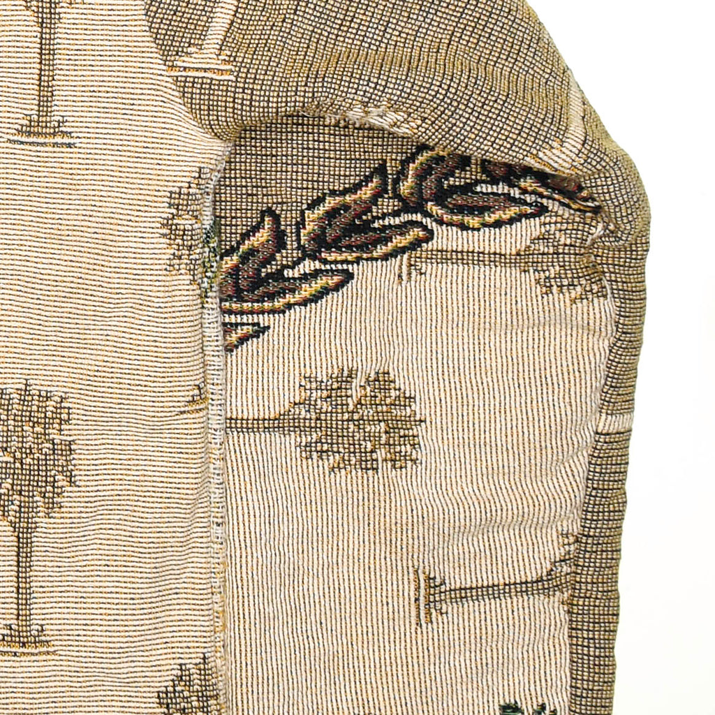 Tropical Palm Tree Double Tapestry Zip Through