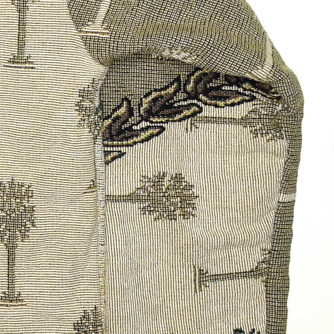 Tropical Palm Tree Double Tapestry Zip Through