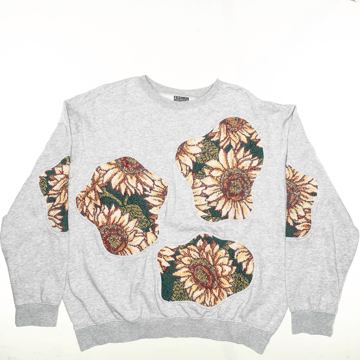 Sunflower Amoeba Tapestry Pullover