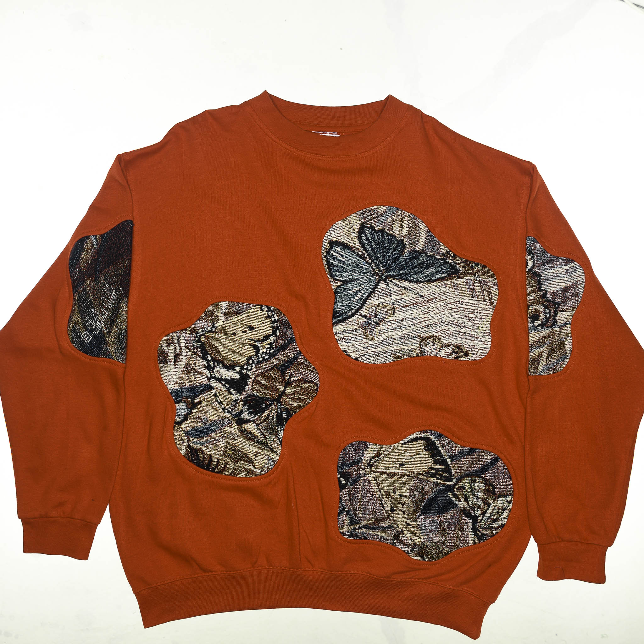 Butterfly Amoeba Tapestry Pullover