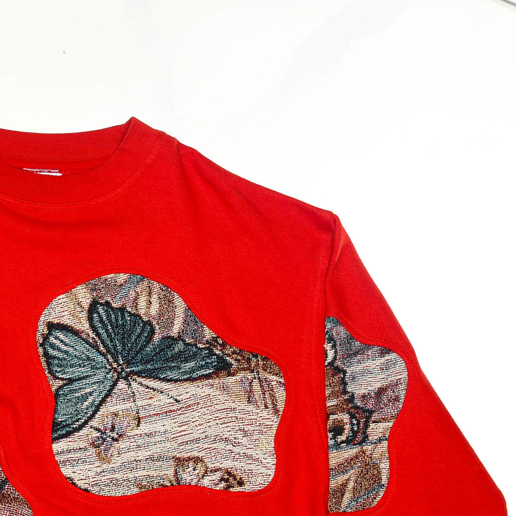 Butterfly Amoeba Tapestry Pullover