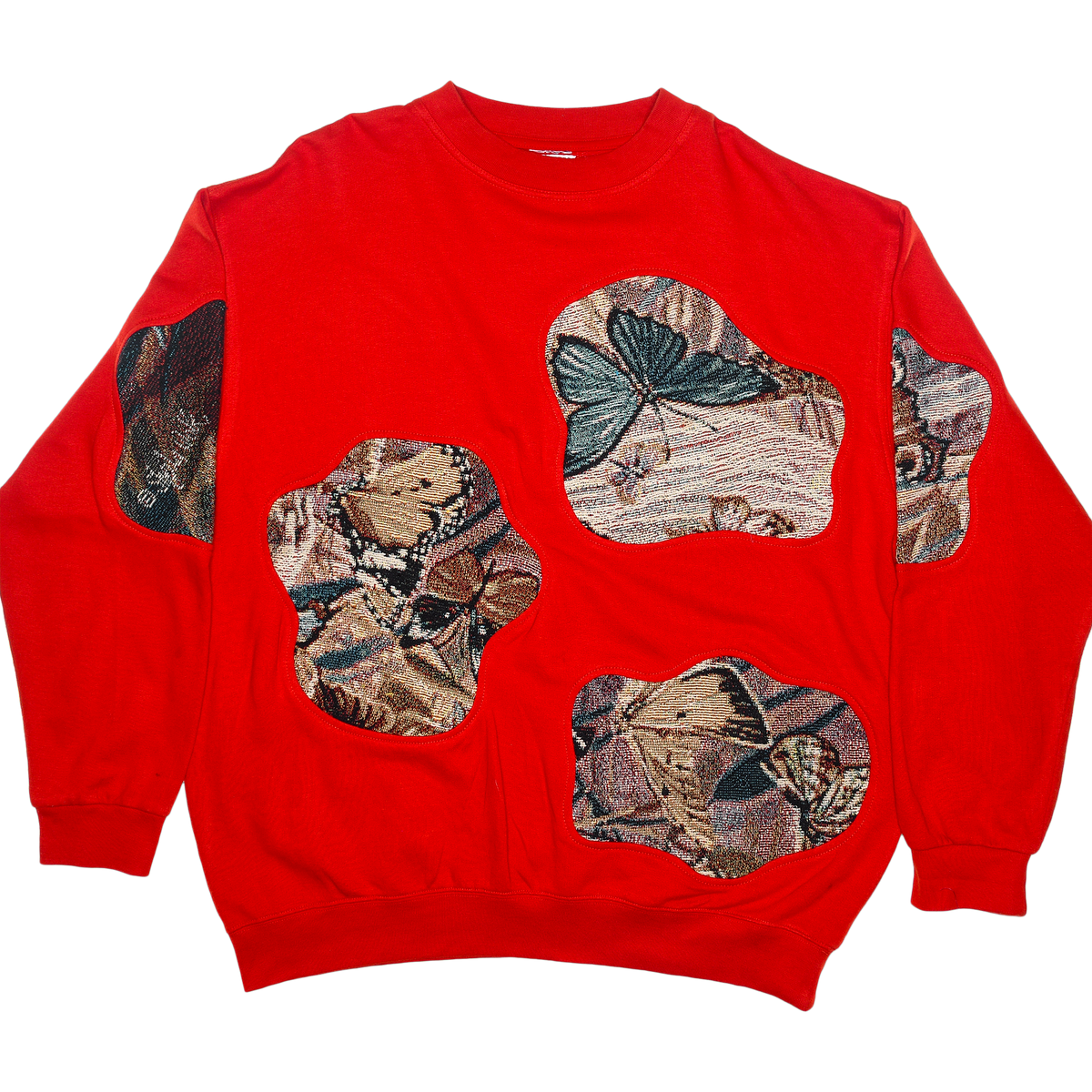 Butterfly Amoeba Tapestry Pullover