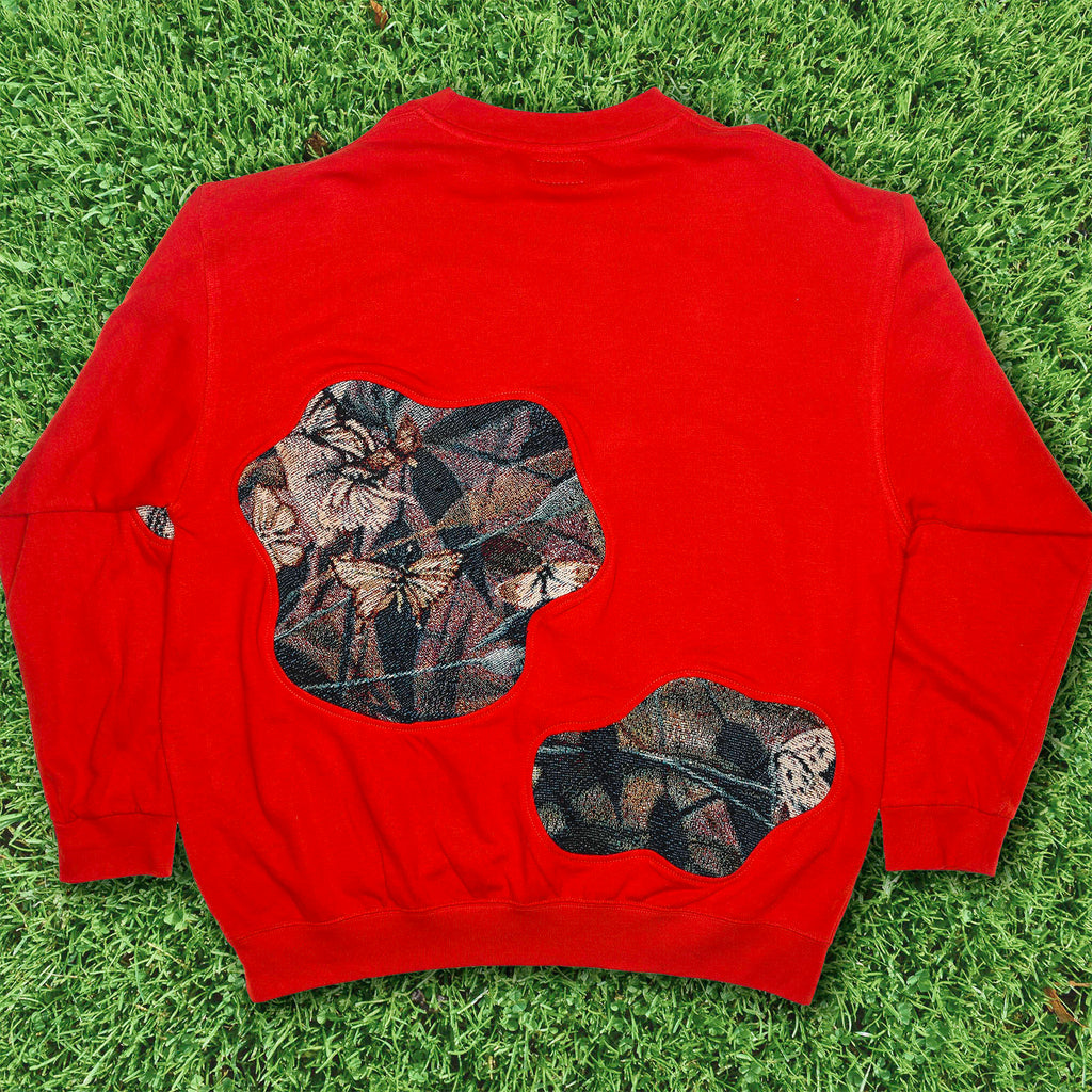 Butterfly Amoeba Tapestry Pullover