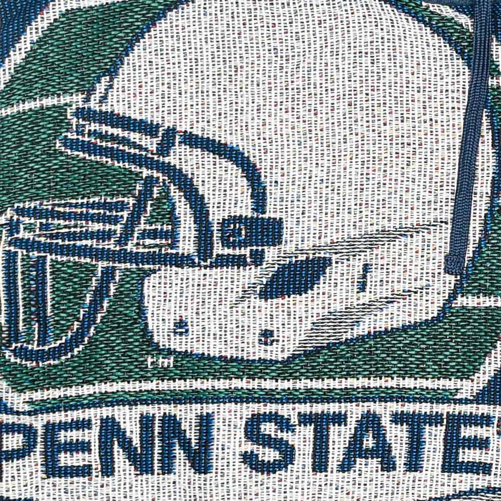Penn State Football Tapestry Patchwork Zip Up Hoodie