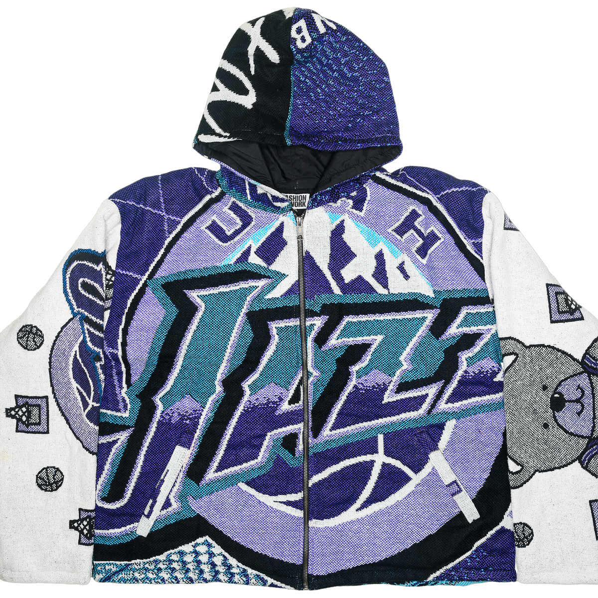 Utah Jazz Double Tapestry Zip Through