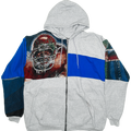 Kansas City Chiefs Patchwork Tapestry Zip Up Hoodie