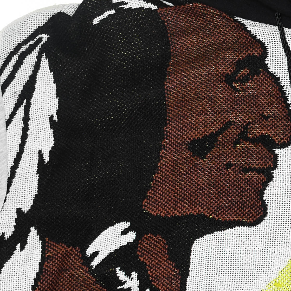 Washington Redskins Tapestry Patchwork Zip Up Hoodie
