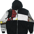 Washington Redskins Tapestry Patchwork Zip Up Hoodie