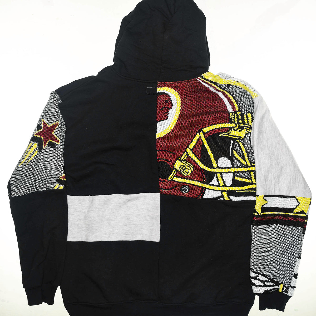 Washington Redskins Tapestry Patchwork Zip Up Hoodie