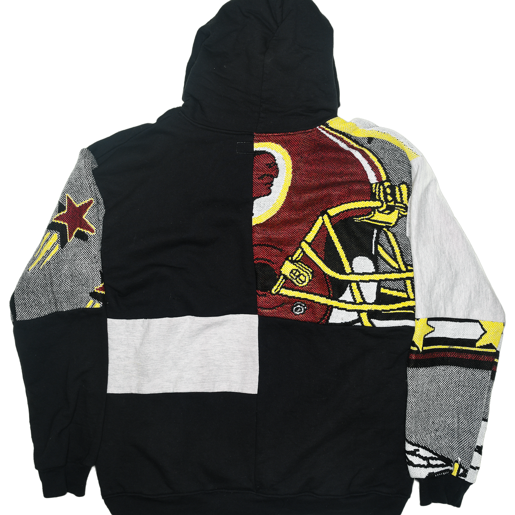 Washington Redskins Tapestry Patchwork Zip Up Hoodie
