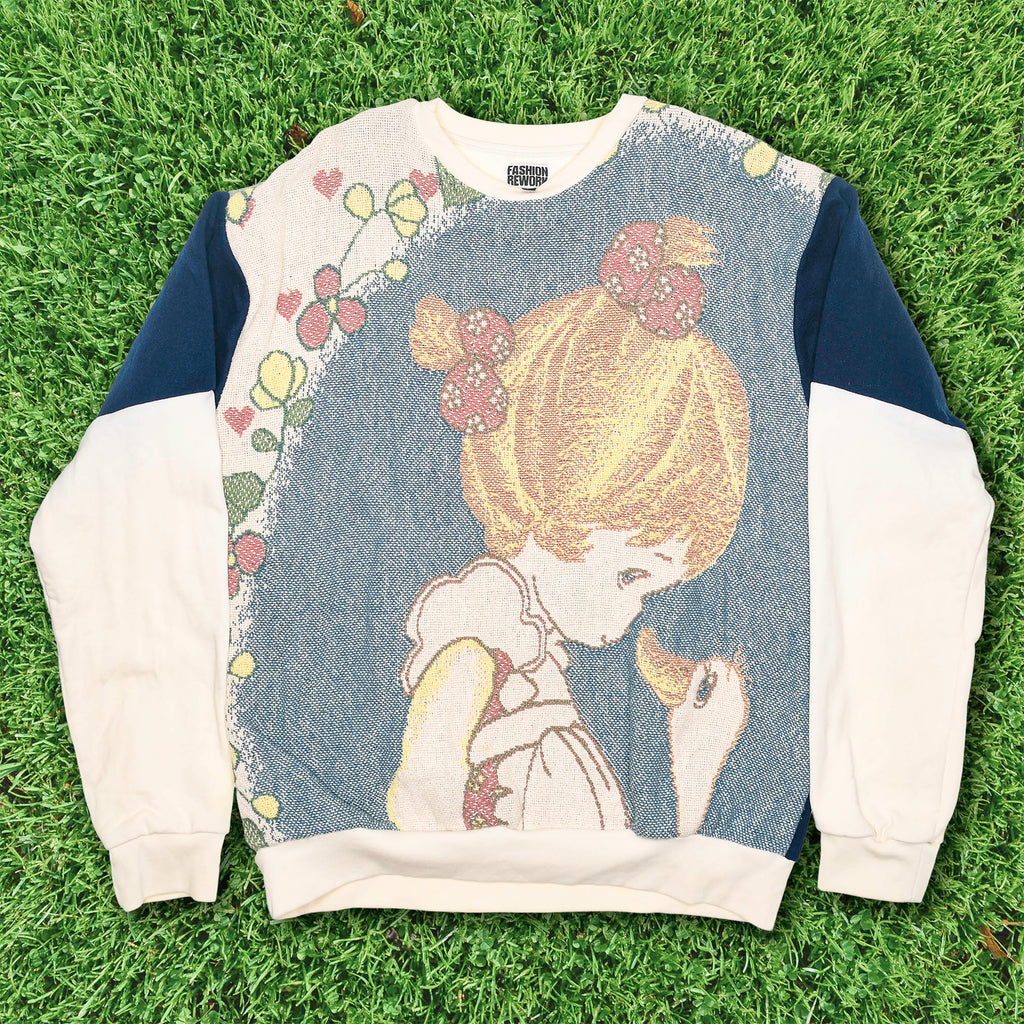 Precious Moments Tapestry Panel Pullover