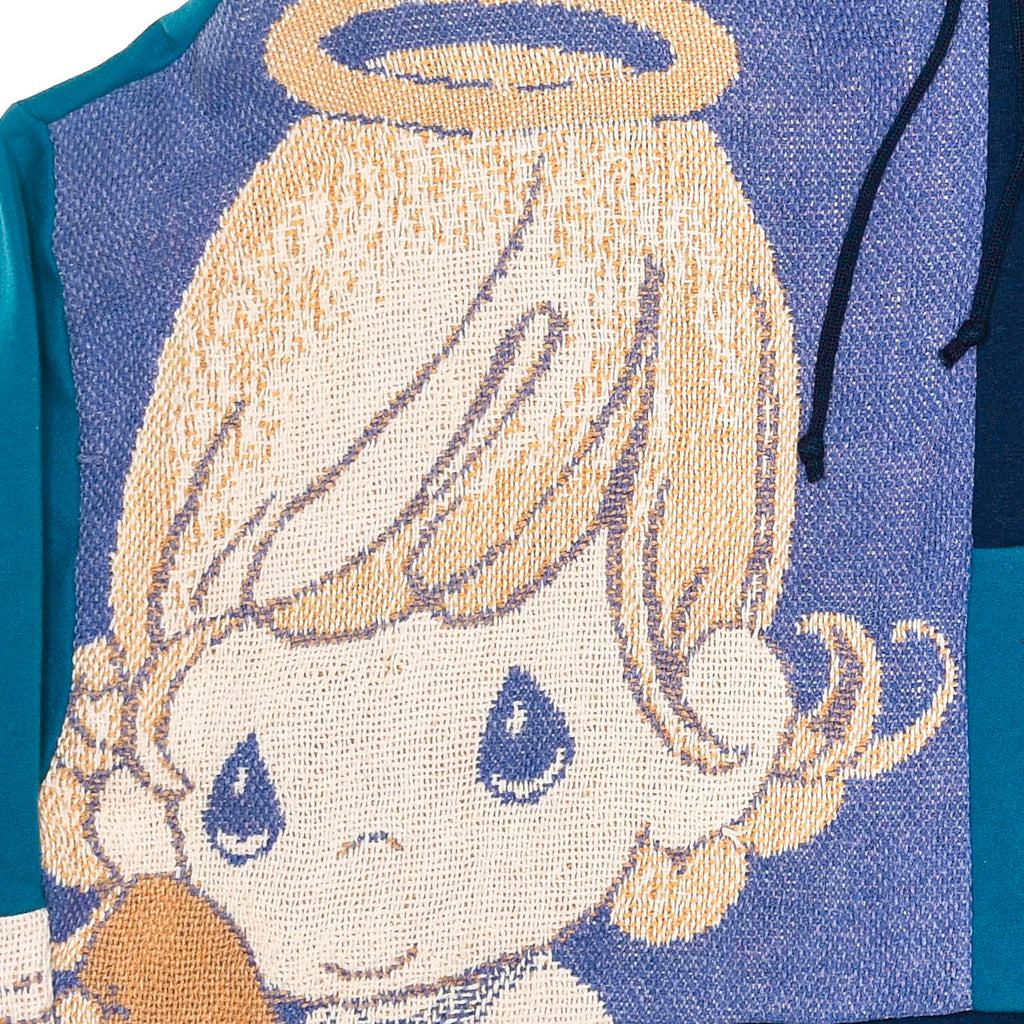 Little Angel Patchwork Tapestry Hoodie