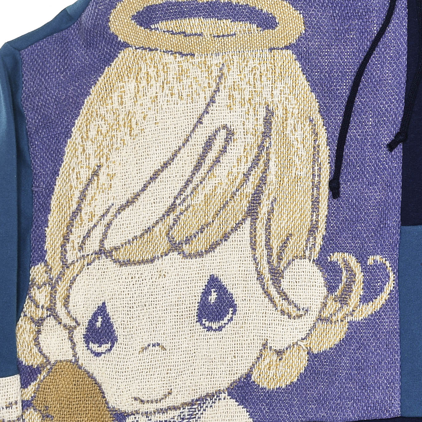 Little Angel Patchwork Tapestry Hoodie