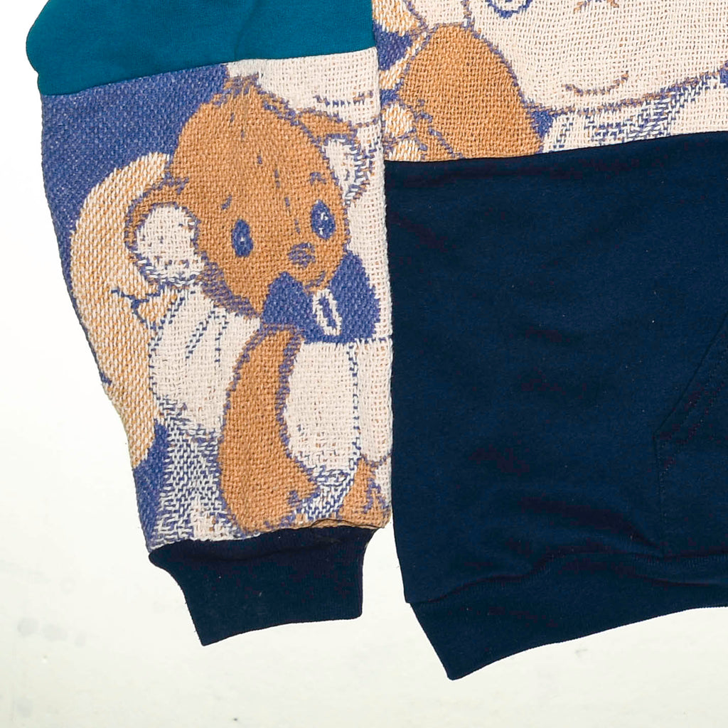 Little Angel Patchwork Tapestry Hoodie