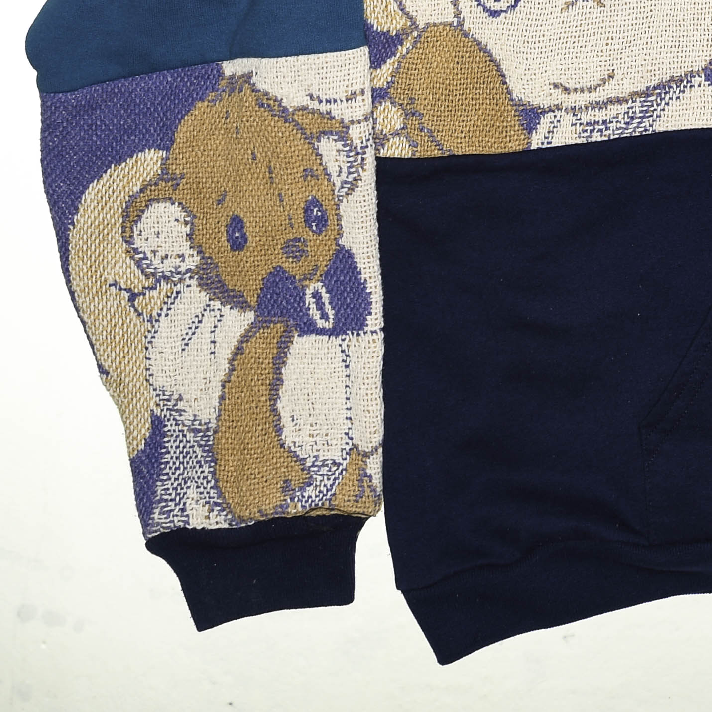 Little Angel Patchwork Tapestry Hoodie