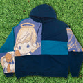 Little Angel Patchwork Tapestry Hoodie