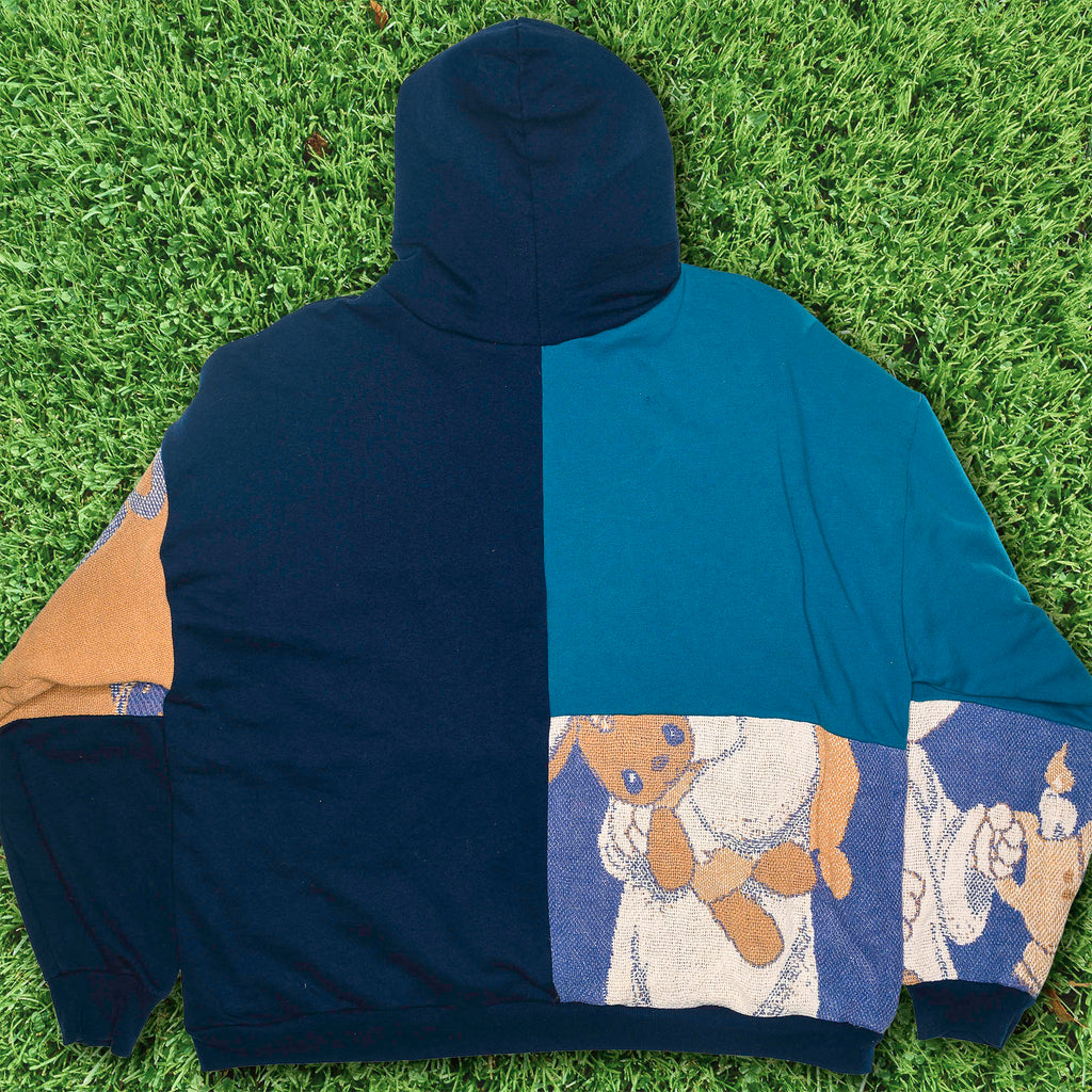 Little Angel Patchwork Tapestry Hoodie
