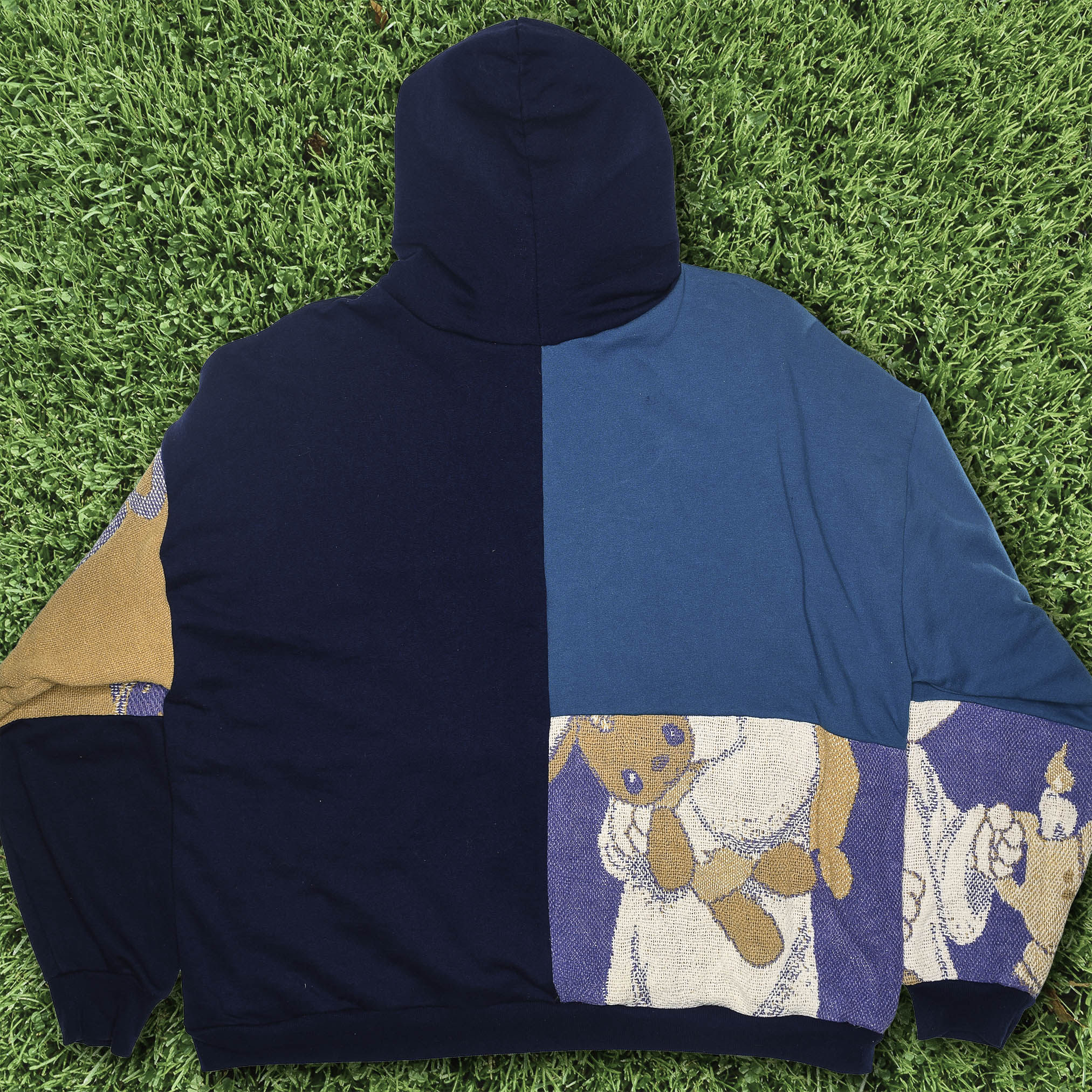 Little Angel Patchwork Tapestry Hoodie