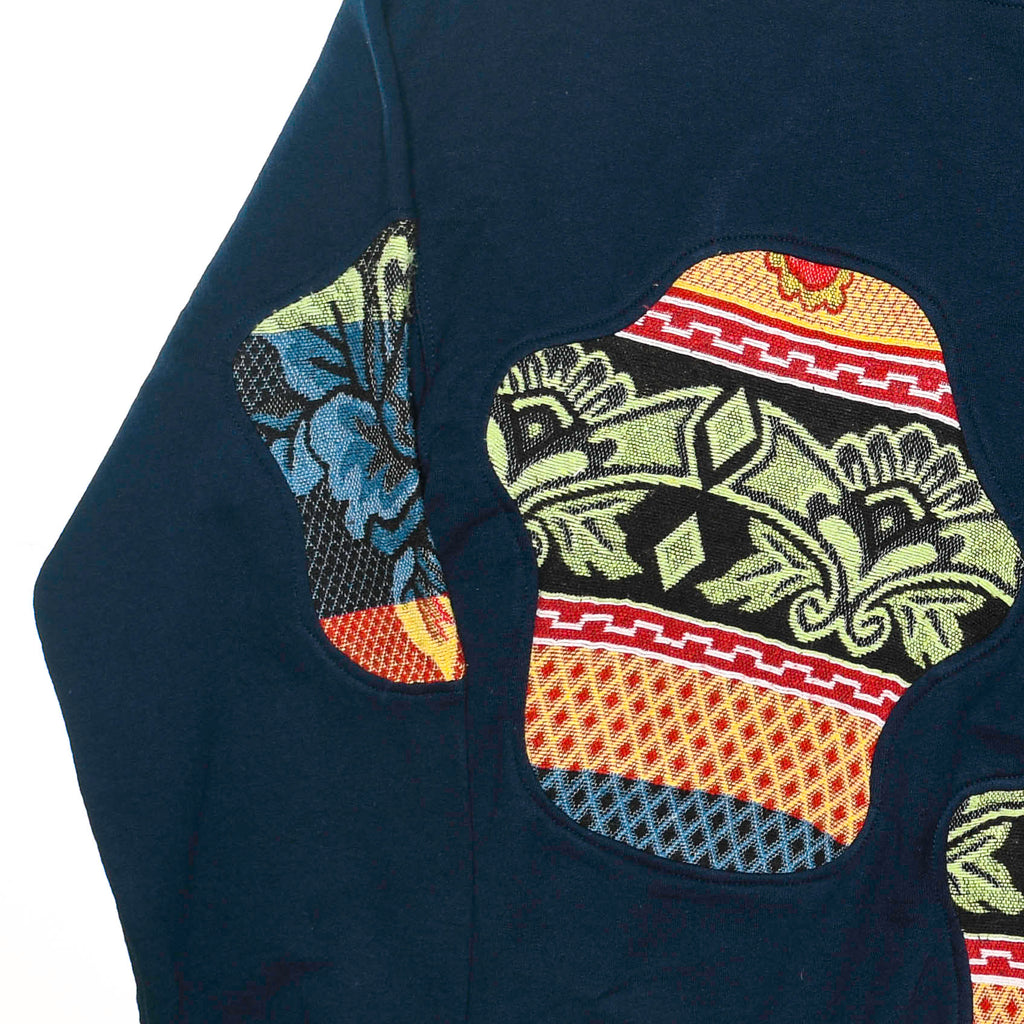 Patterned Amoeba Tapestry Pullover