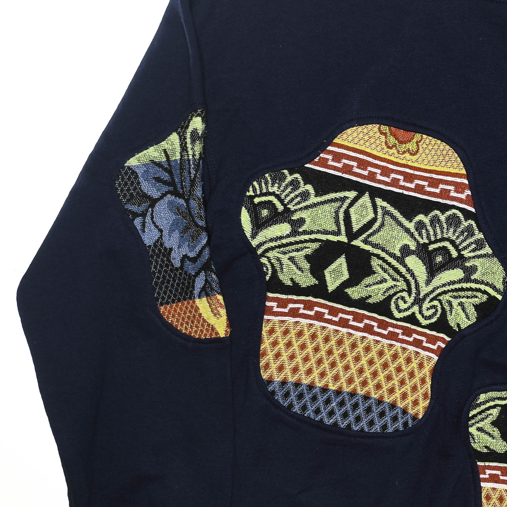 Patterned Amoeba Tapestry Pullover