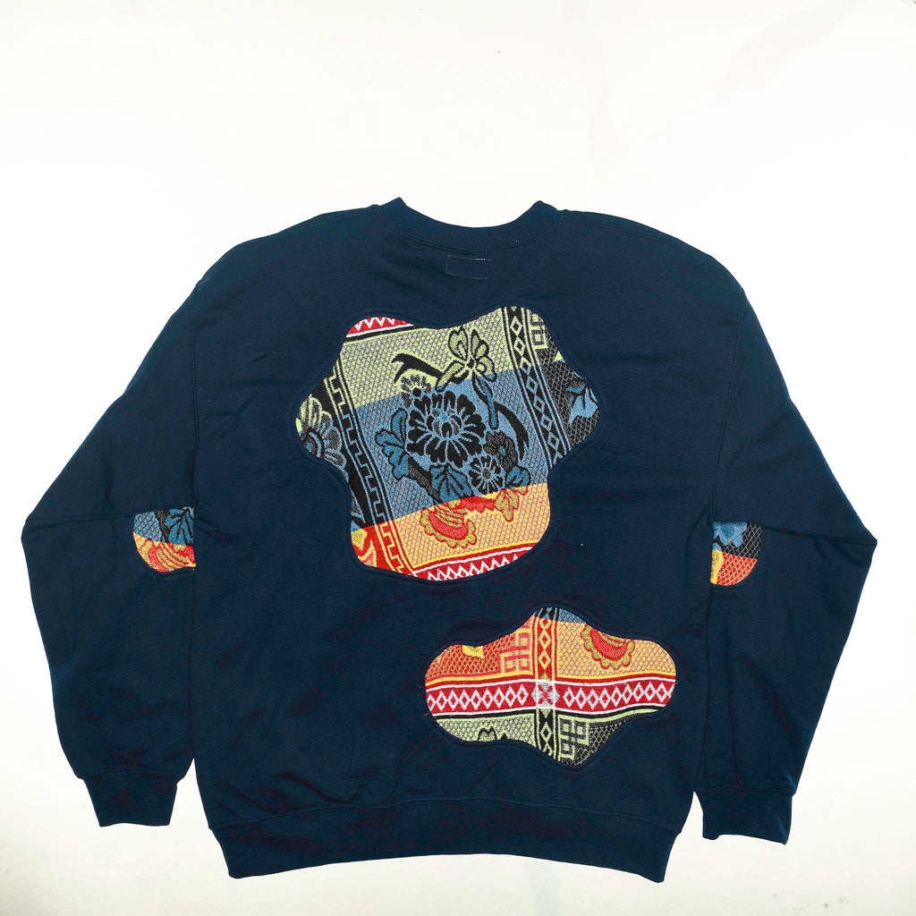 Patterned Amoeba Tapestry Pullover