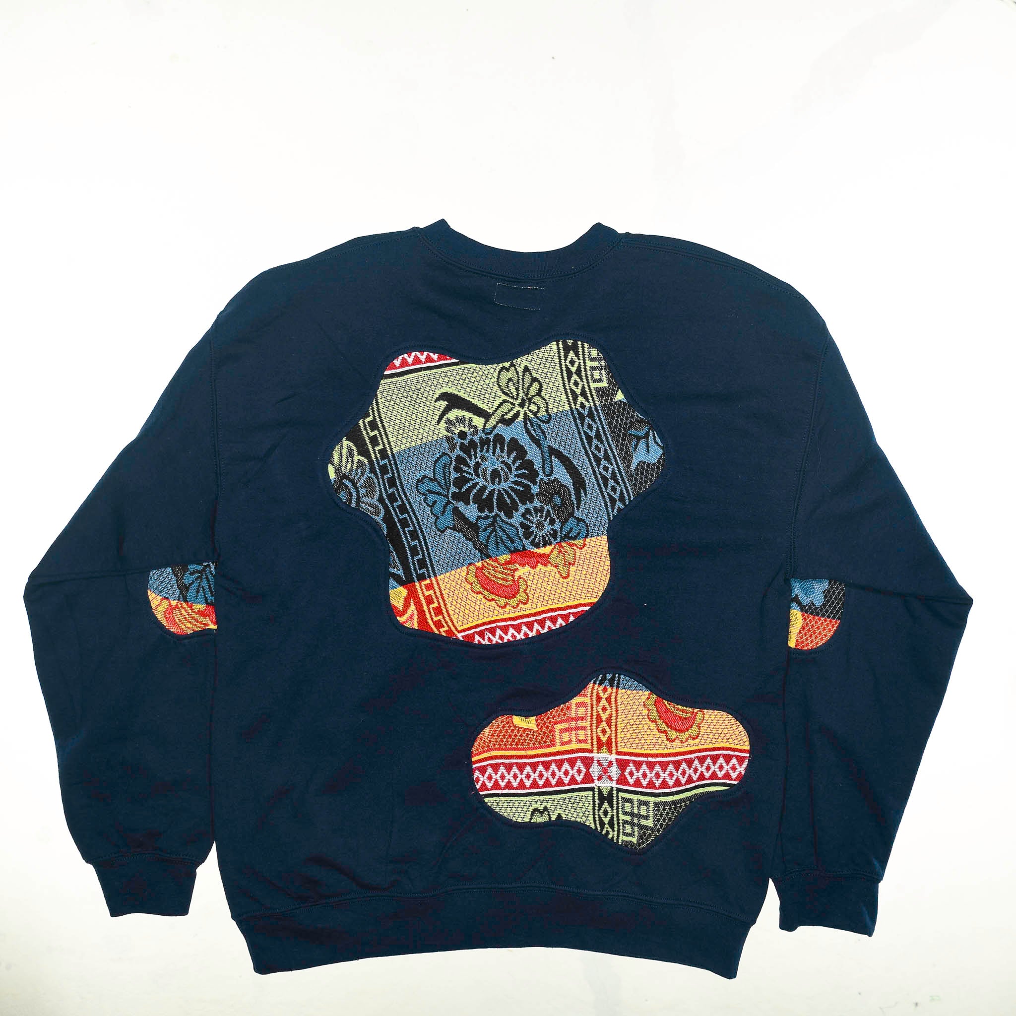 Patterned Amoeba Tapestry Pullover