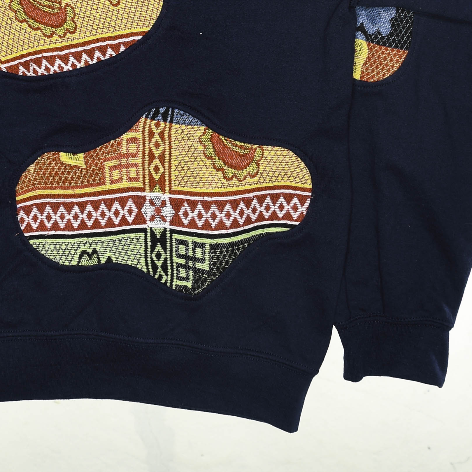Patterned Amoeba Tapestry Pullover