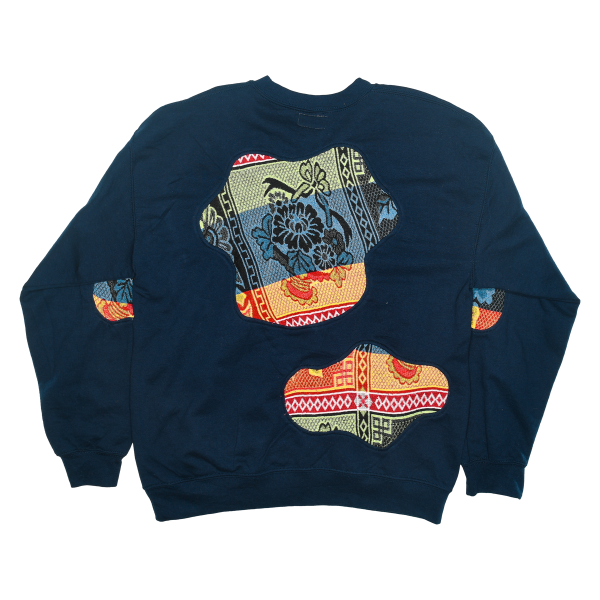 Floral Paisley Amoeba Tapestry Pullover