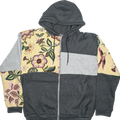 Paisley Florals Tapestry Patchwork Zip Up