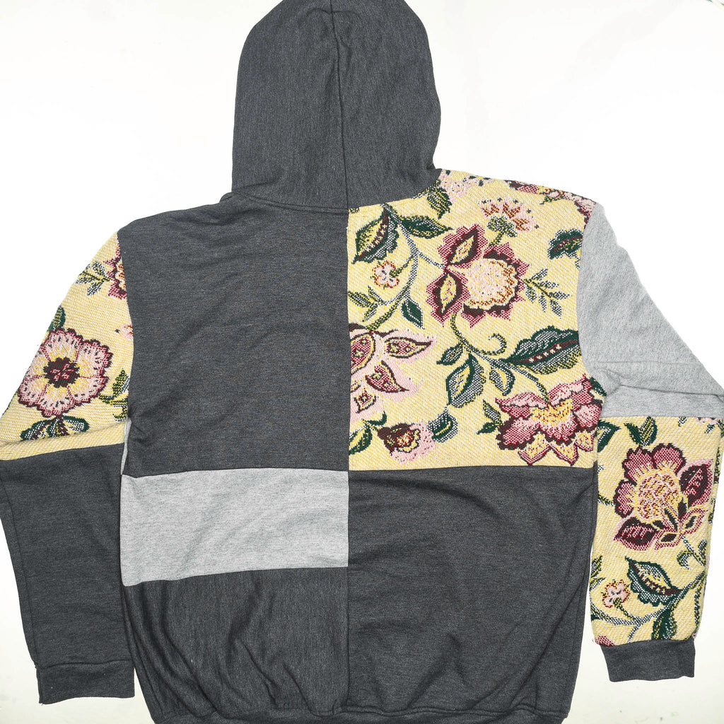 Paisley Florals Tapestry Patchwork Zip Up