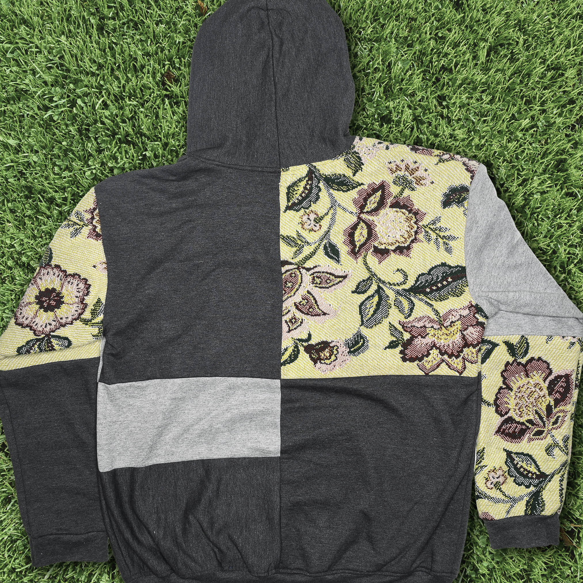 Paisley Florals Tapestry Patchwork Zip Up