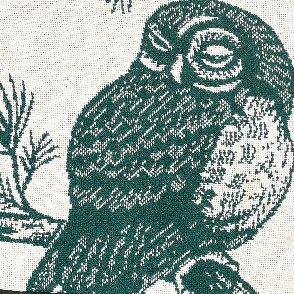 Owl Patchwork Tapestry Zip Up Hoodie