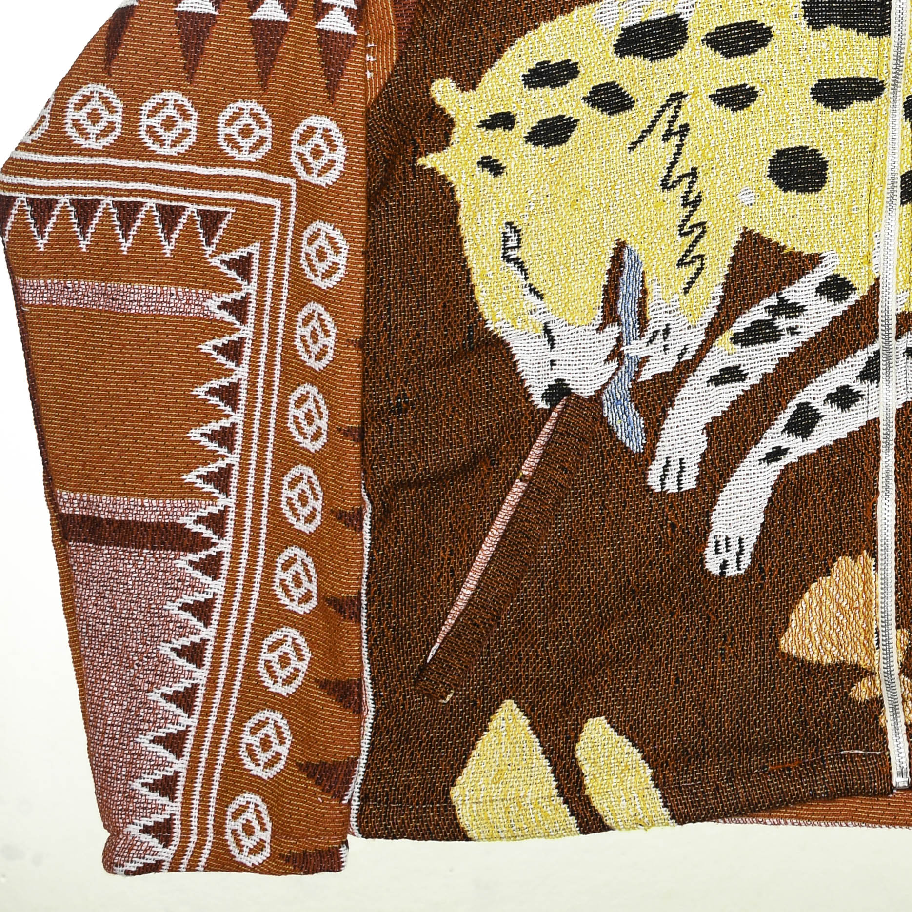 Cheetah Full Tapestry Zip Through
