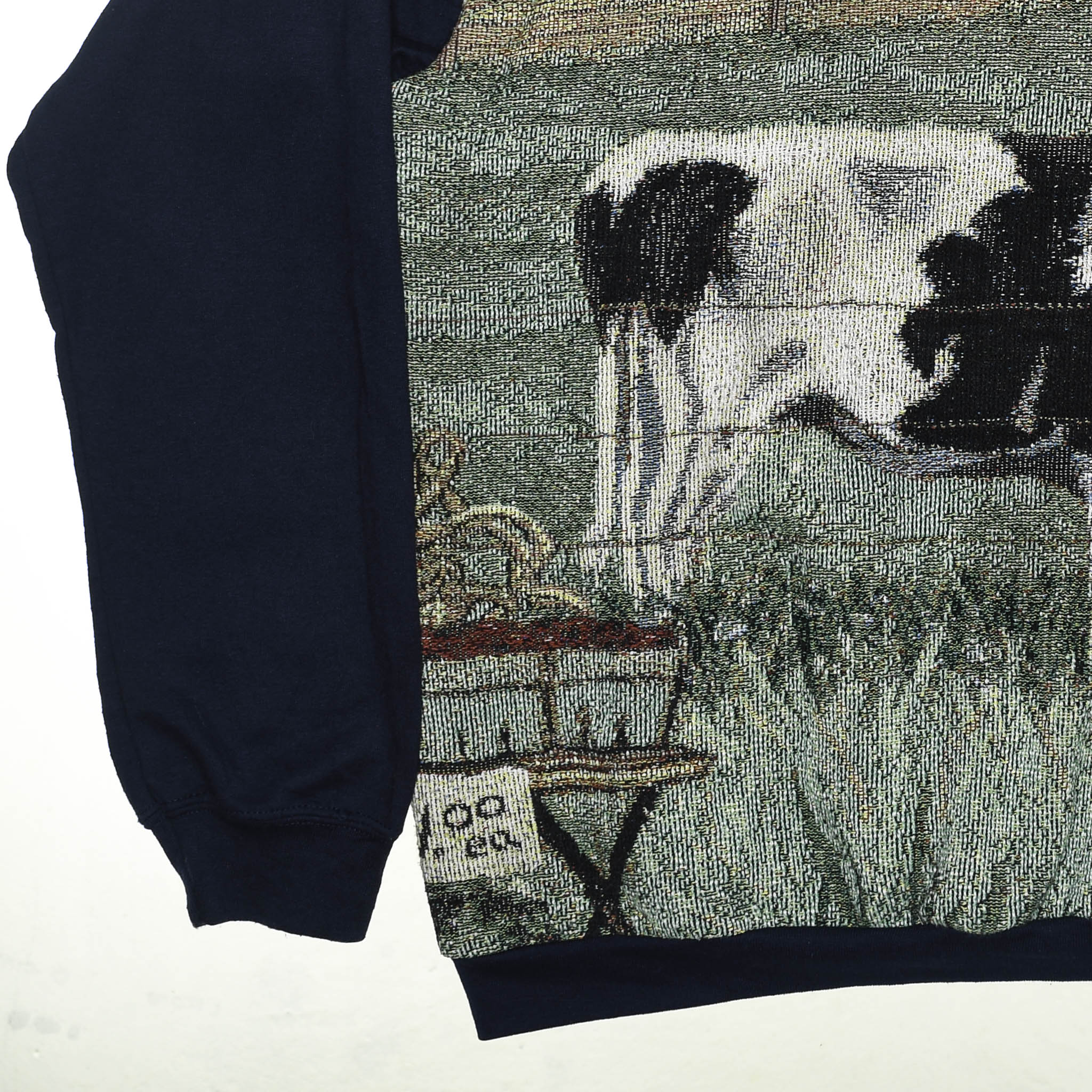 Dairy Cow Tapestry Panel Pullover